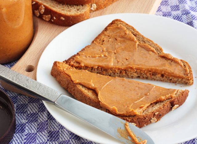 peanut butter toast