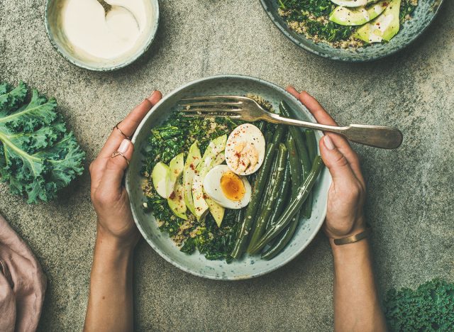 vegetarian breakfast bowl