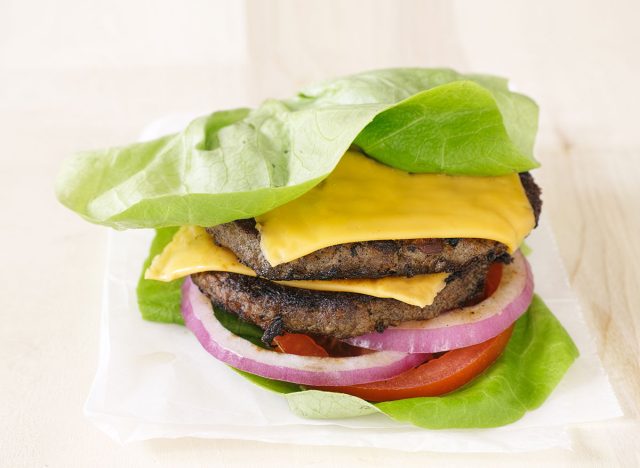 lettuce wrap burger