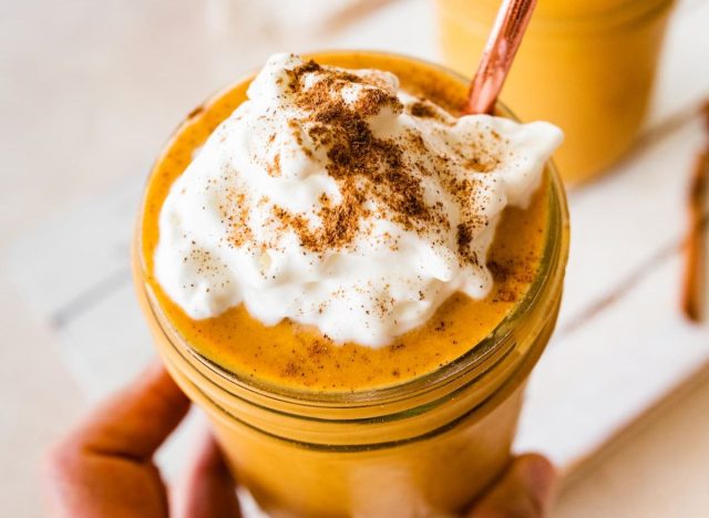 pumpkin protein shake