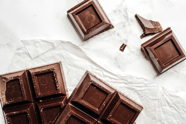 dark chocolate bites
