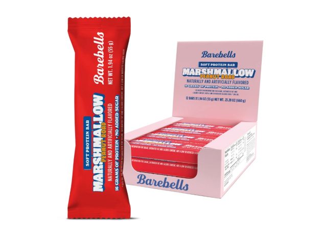 barbells marshmallow