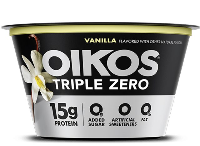 oikos triple zero yogurt