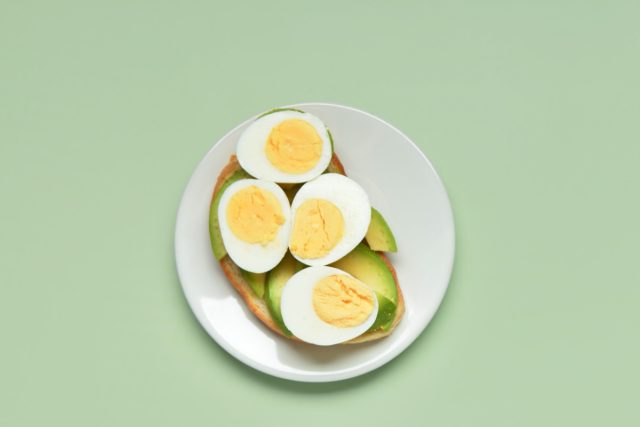 egg and avocado