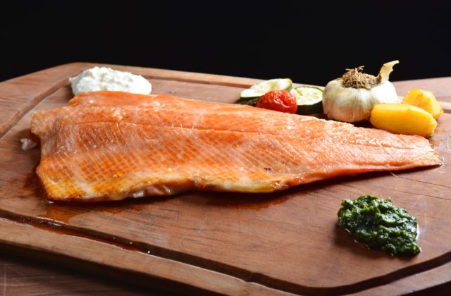 smoked wild salmon