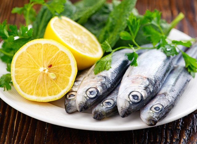 sardines with lemon and herbs