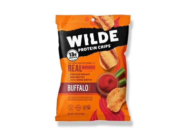 buffalo chicken wilde protein chips