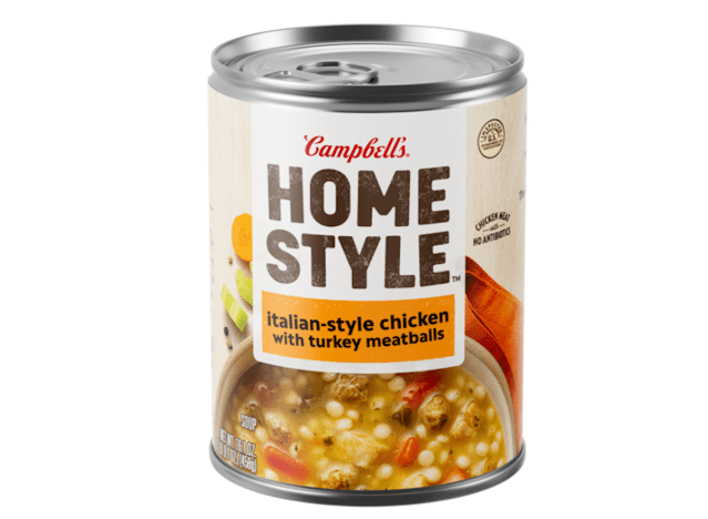 homestyle italian chicken soup with turkey meatballs