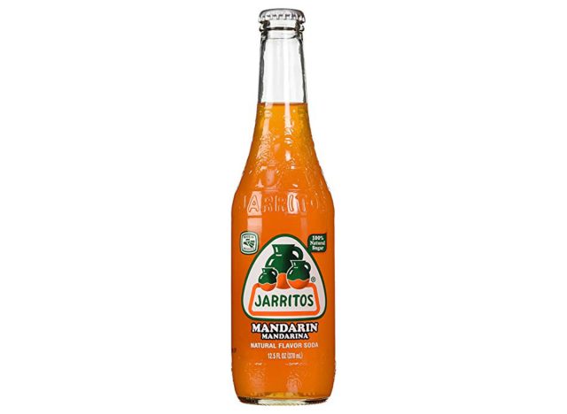 jarritos mandarin soda -flaska