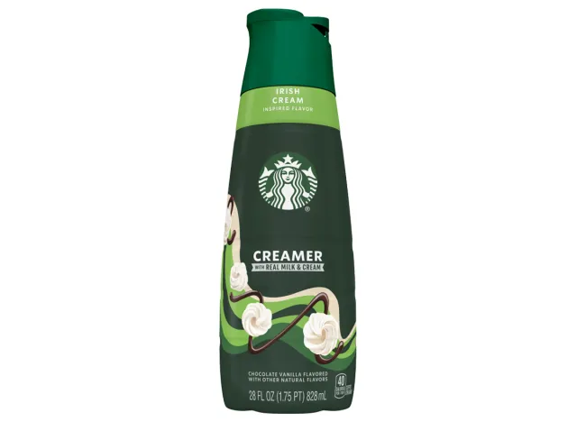 starbucks irish cream inspired dairy creamer
