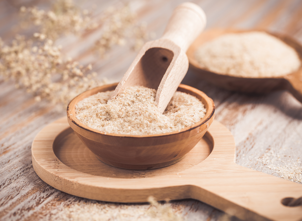 psyllium shell in the bowl