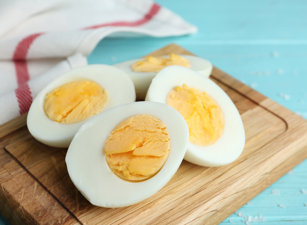 hard -cooked eggs