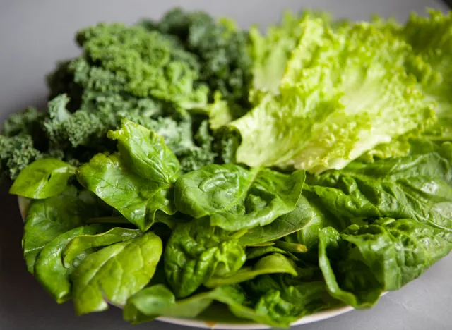 leaf vegetables