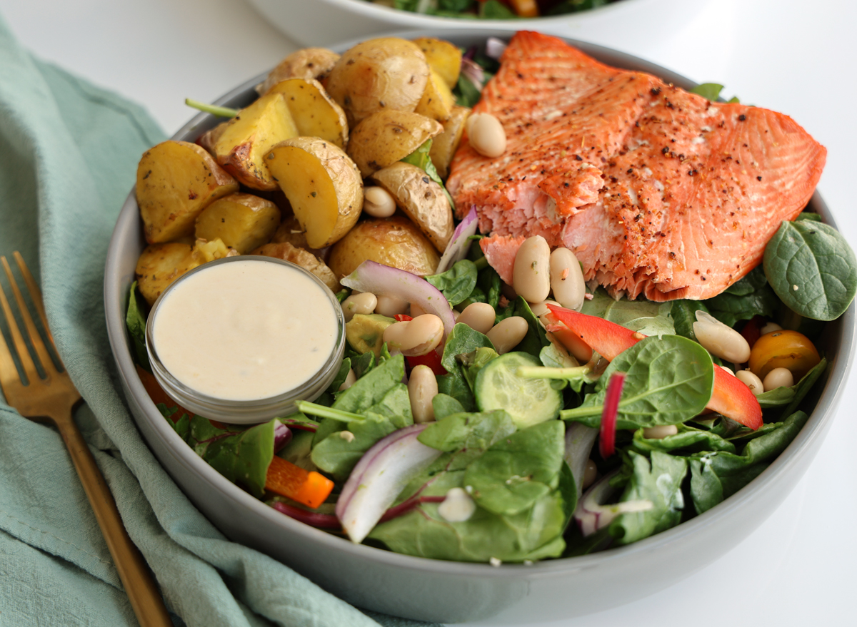 salmon salad