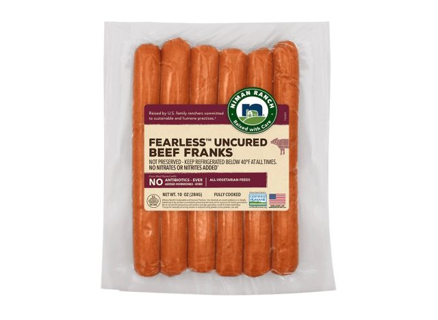niman ranch uncured beef franks