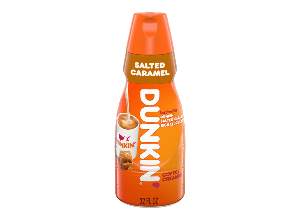 dunkin' salted caramel creamer