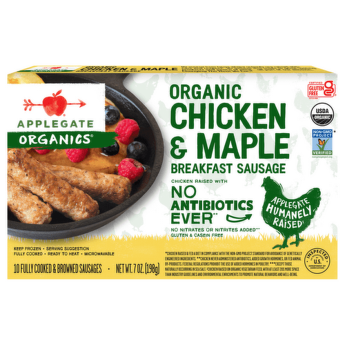 applegate naturals chicken and maple sausage