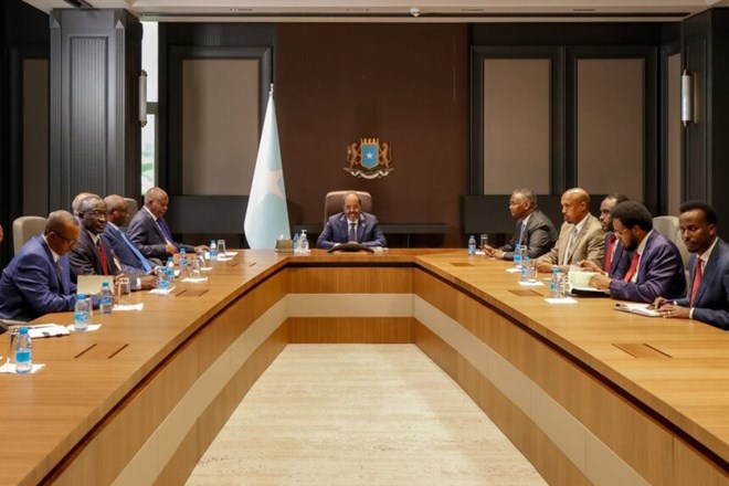 Somali President meets Sudan Intelligence Chief to boost security cooperation