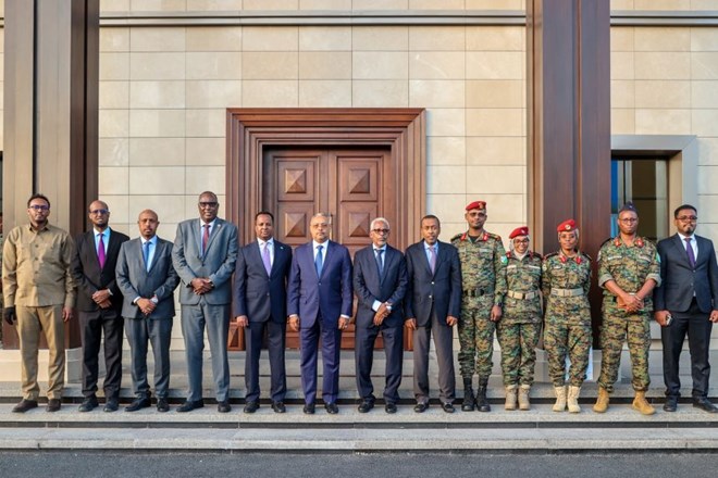 Somali President hosts Djiboutian Foreign Minister in Mogadishu