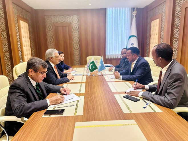 Somalia, Pakistan vow to deepen ties in security, education and trade