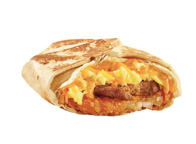 taco bell breakfast crunchwrap