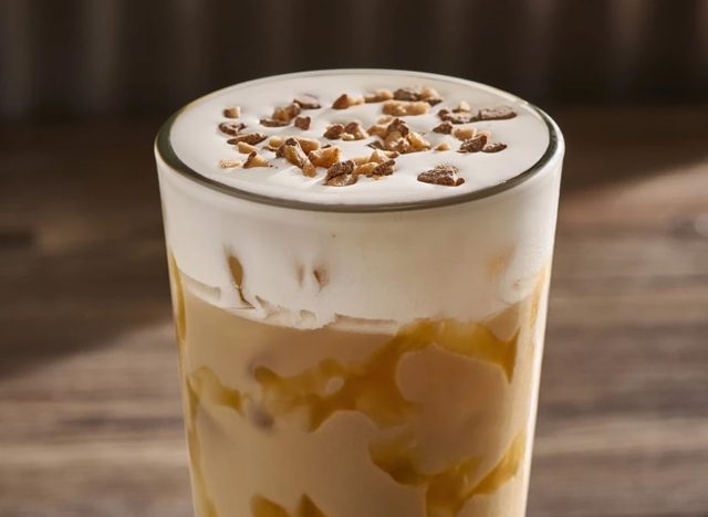 sweetened coffee drink