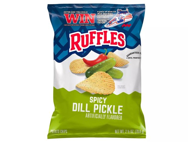 ruffles spicy dill pickle chips