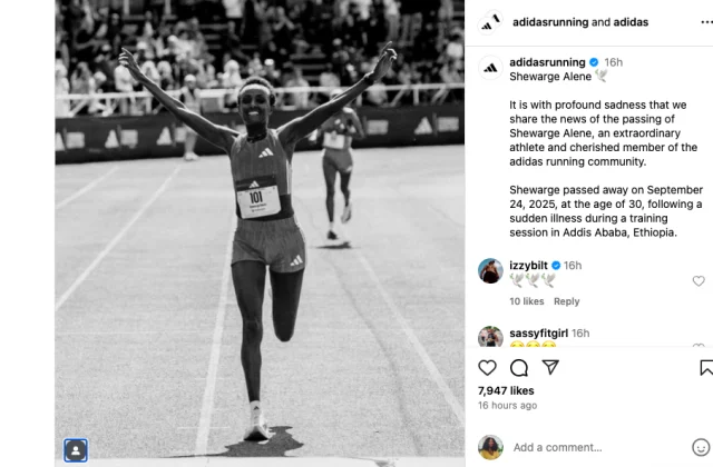 Ethiopian Marathon Winner Shewarge Alene Passes Away After Collapse