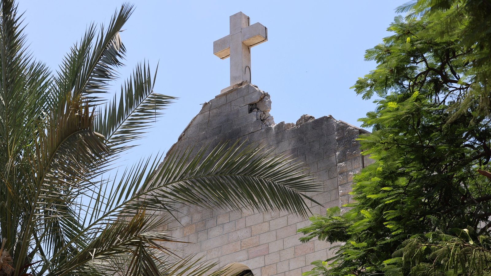 Catholic priest in Gaza City tells of danger and fear