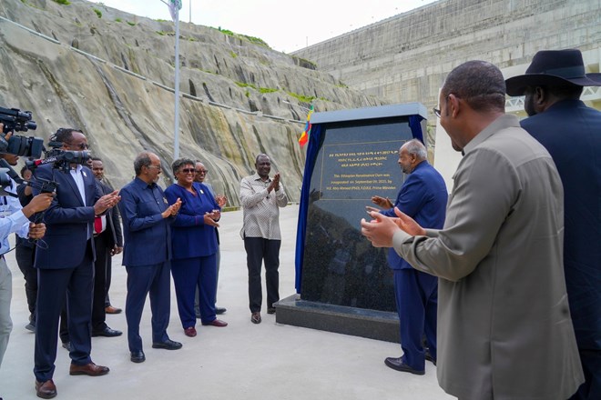 Somali President Hassan Attends Ethiopia Dam Inauguration, Secures Three Key Agreements