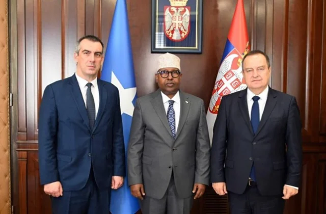Somali and Serbian leaders explore security, defense ties during Belgrade talks