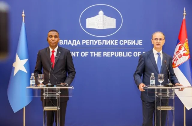 Somalia and Serbia leaders sign healthcare accord, commit to stronger ties