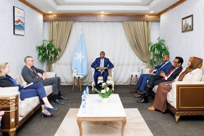 Somali PM meets German ambassador to discuss investment opportunities
