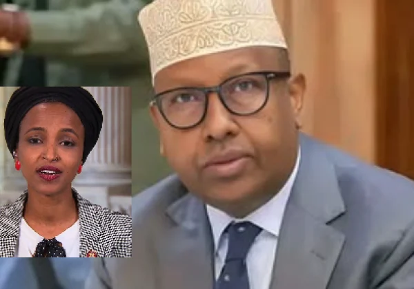 Somalia’s defence minister defends U.S. Rep. Ilhan Omar after Trump attacks