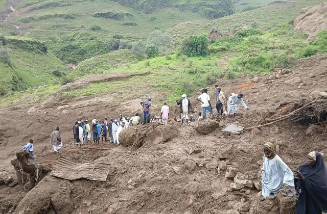 Tragic Landslide Claims Over 1,000 Lives, Engulfing Entire Village