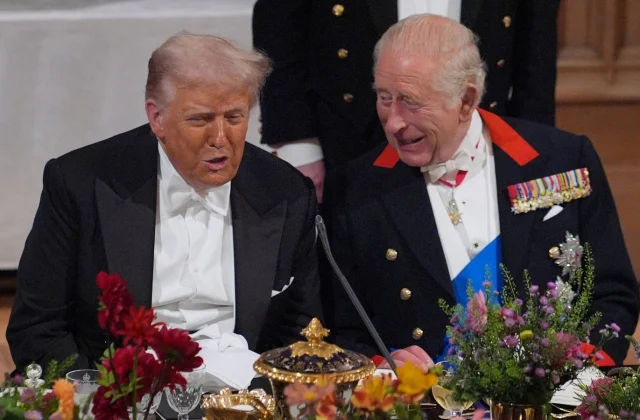 Trump hails UK and US as “two notes in one chord” at Windsor banquet