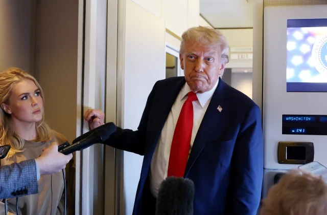 Trump says networks critical of him should possibly lose broadcasting licenses
