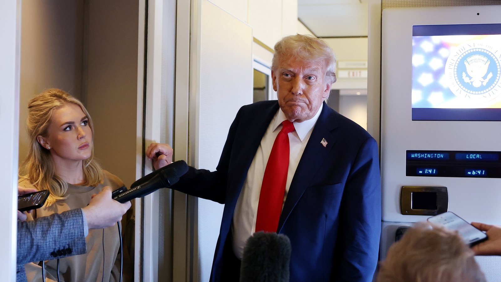 Trump says TV networks 'against' him should 'maybe' lose licences