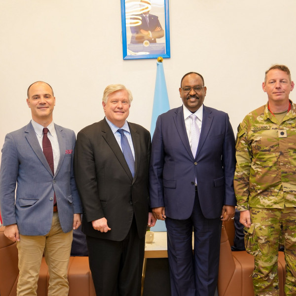 US Delegation Visits Puntland State President in Bosaso Applauds Anti ISIS