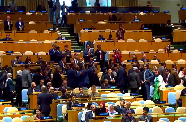 Video: Diplomats Walk Out of UN During Netanyahu’s Speech
