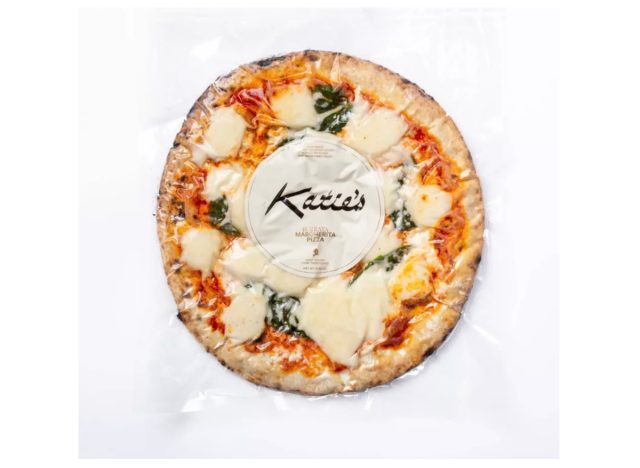 katie's burrata margherita pizza