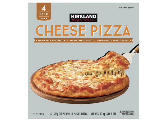 kirkland signature cheese pizza