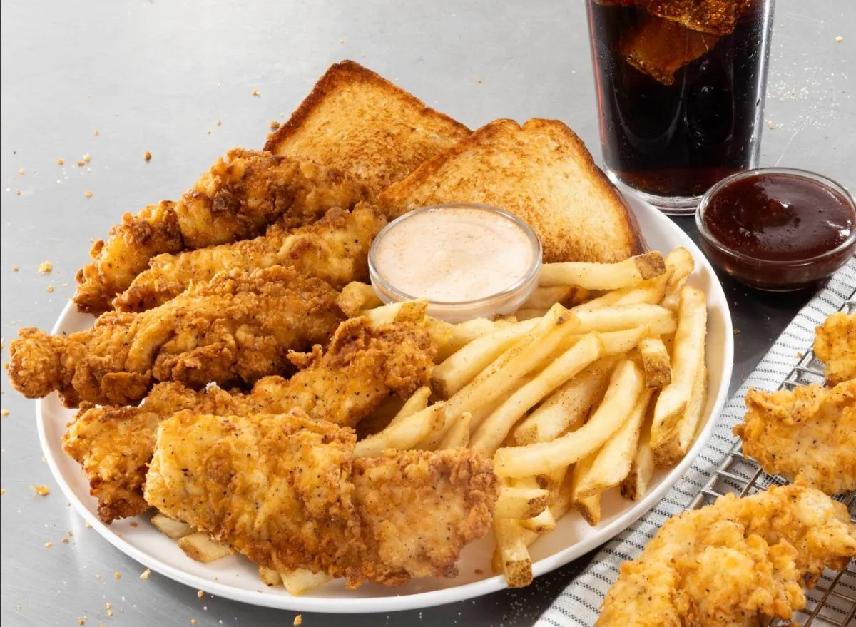 slim chickens tenders and fries