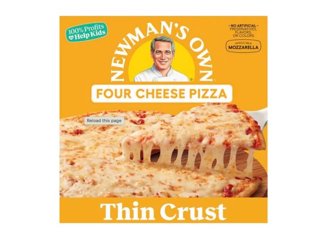 newman's own thin and crispy pizza