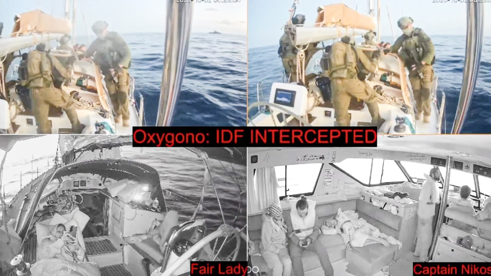 Israeli military intercepts 39 aid boats heading for Gaza, sparking criticism