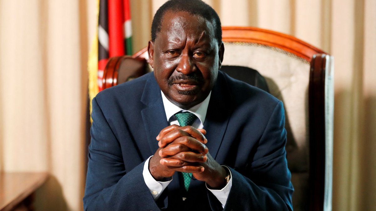 Veteran Kenyan opposition leader, ex-PM Raila