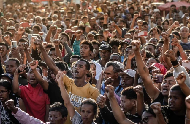 Madagascar’s Leader Escapes Amid Military Uprising