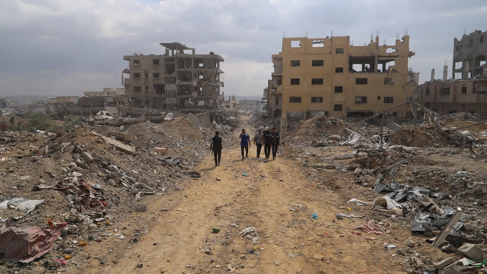 Red Cross team receives bodies of Gaza hostages