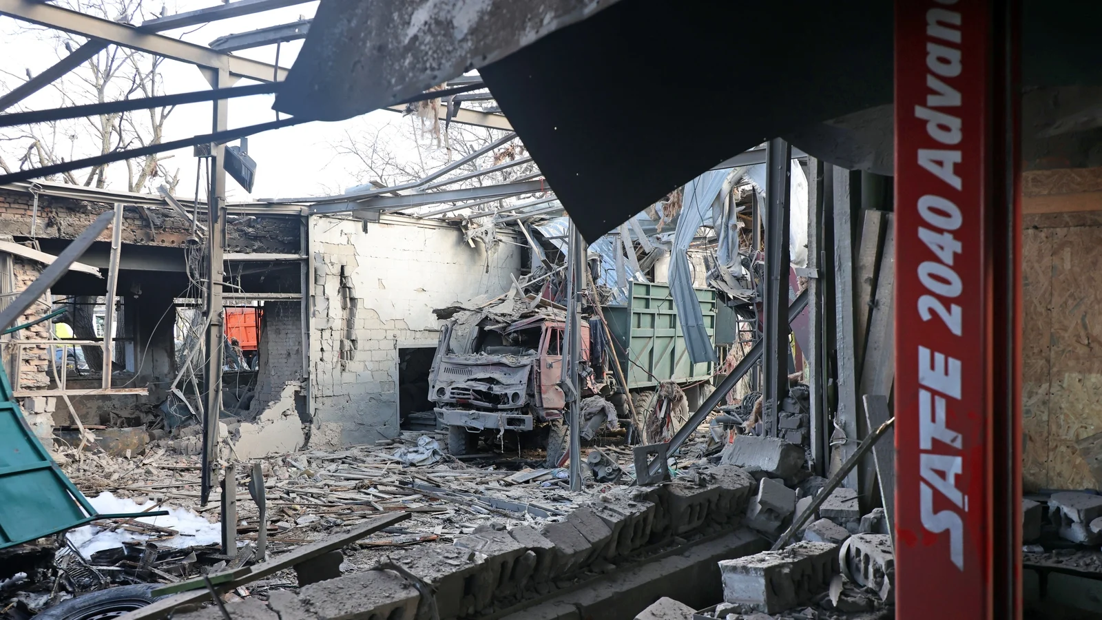 Russian strikes on Ukraine kill at least two