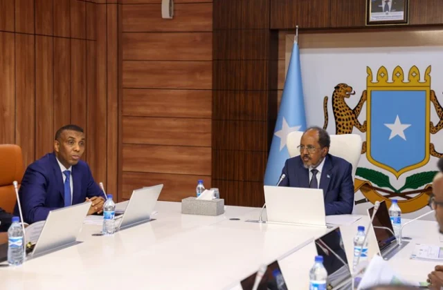 Somali president leads cabinet meeting on state-building and public service reforms